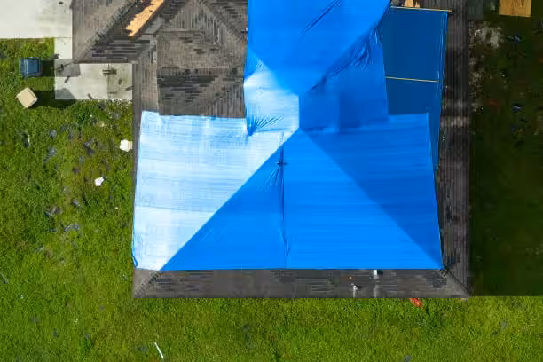 Full re roof after a storm damage versus patching.