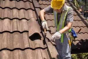 Emergency broken tile roof repair in Jupiter, FL