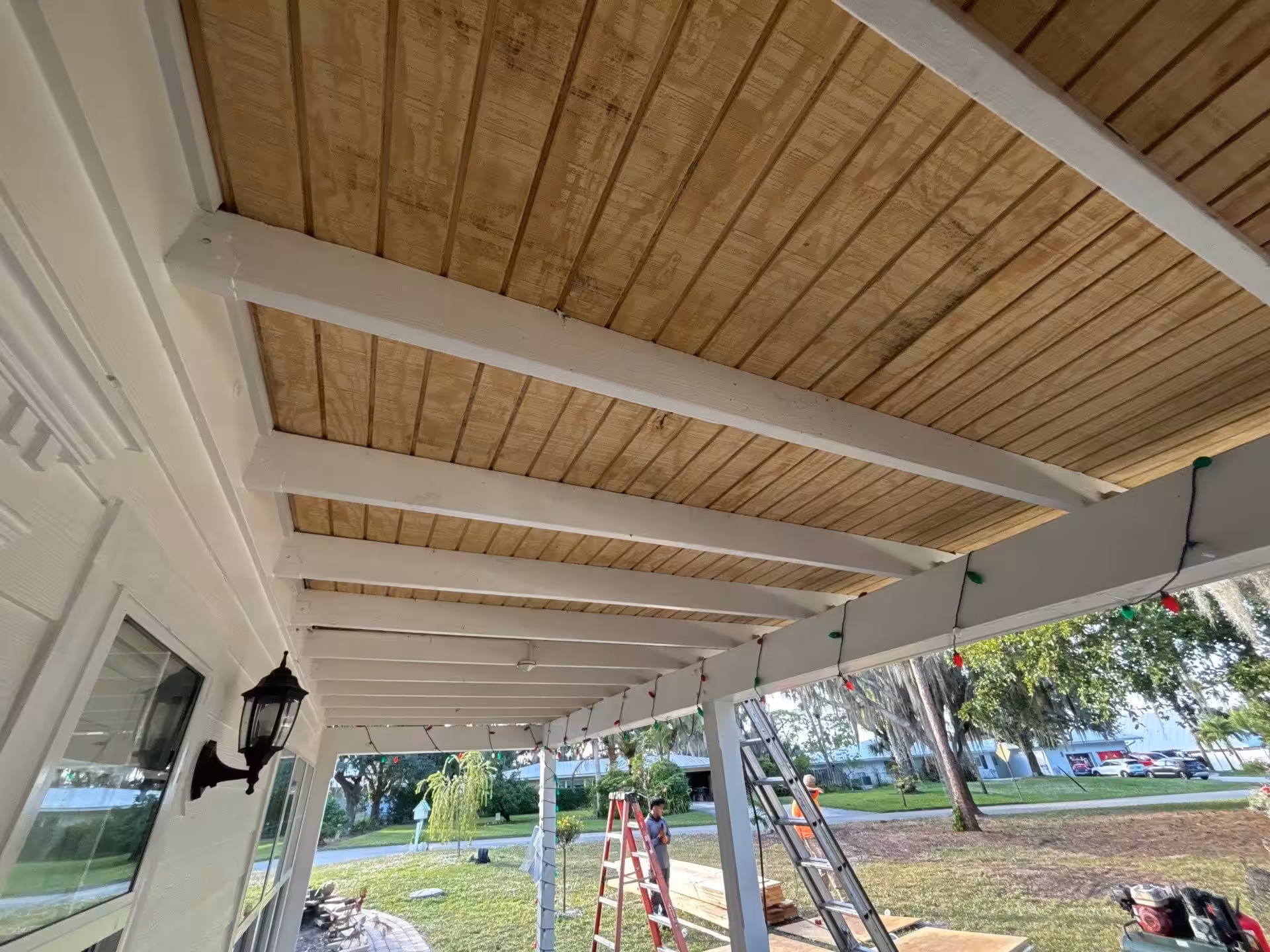 Installation of flat roof