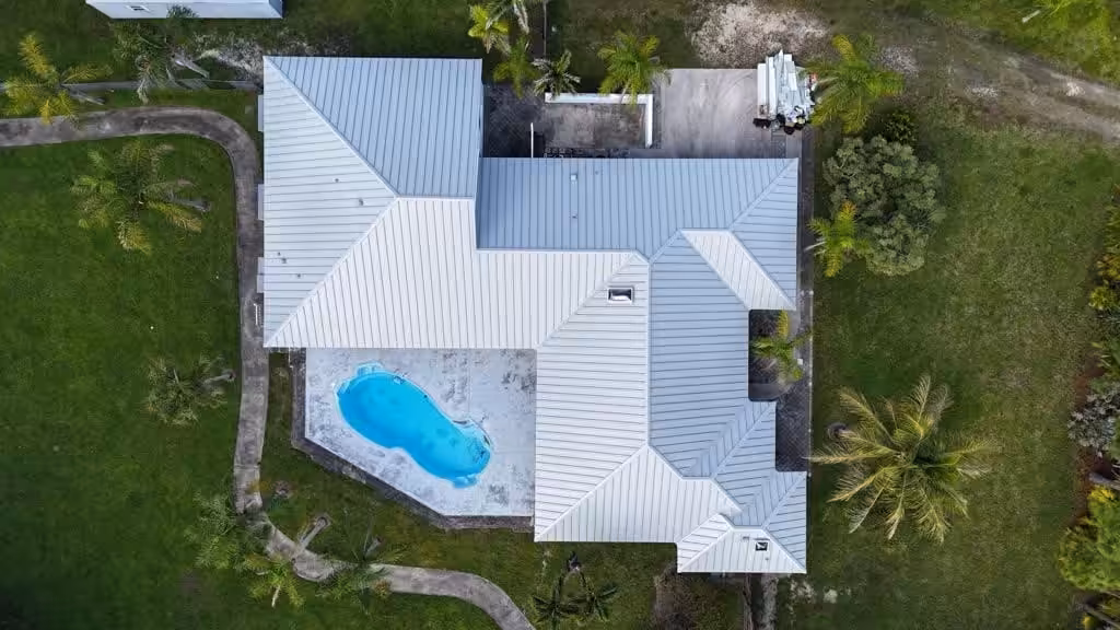 Metal roof in Florida.