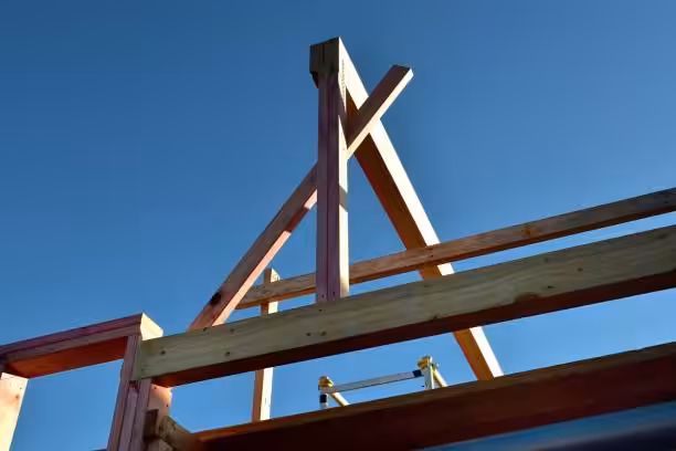 Signs you need gable end bracing inspection.