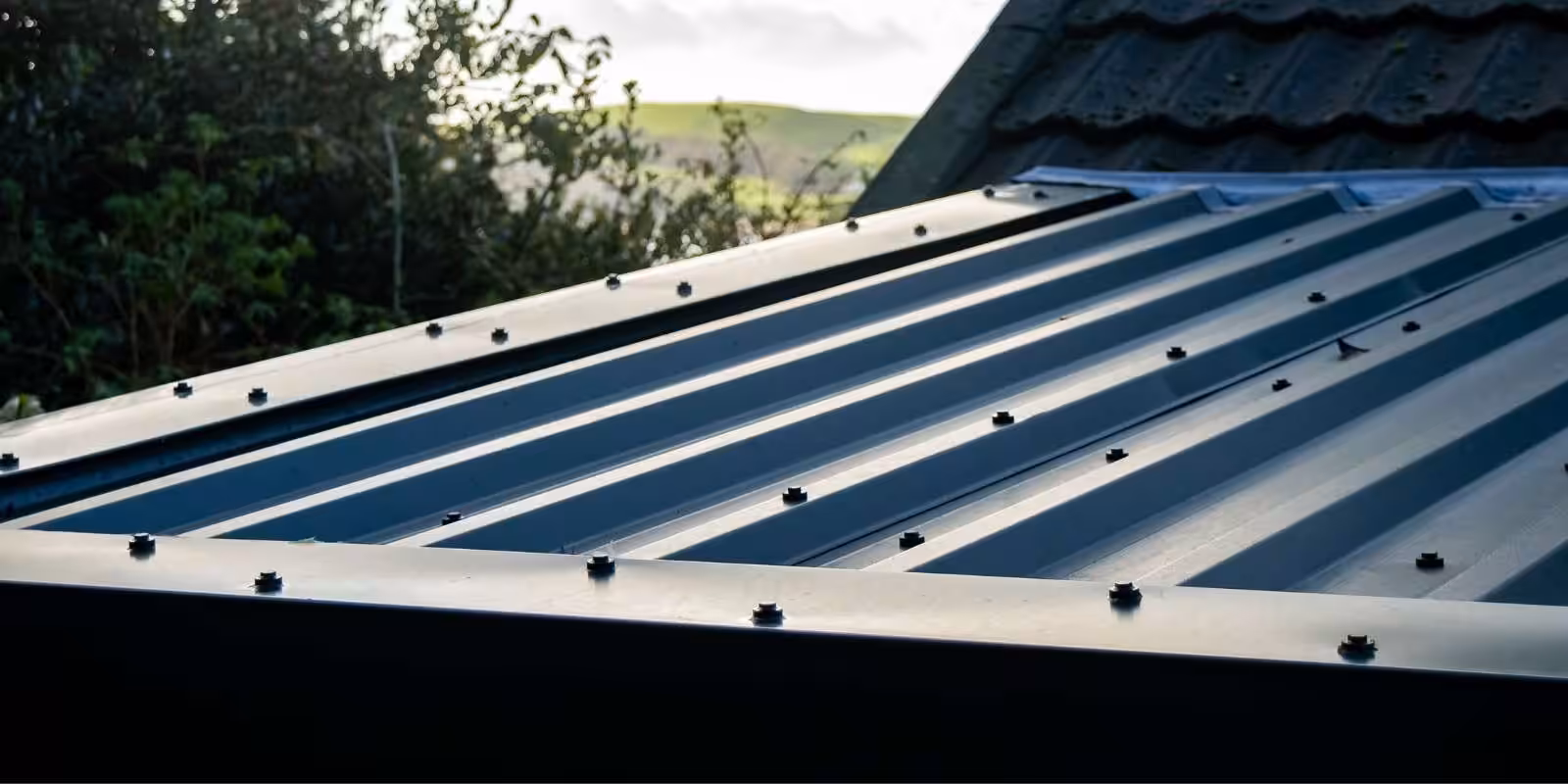 aluminum roof installed near coastal homes