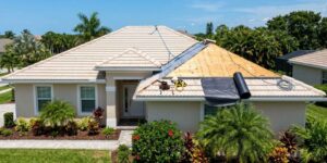 A residential home in Florida with severe wind mitigation upgrades